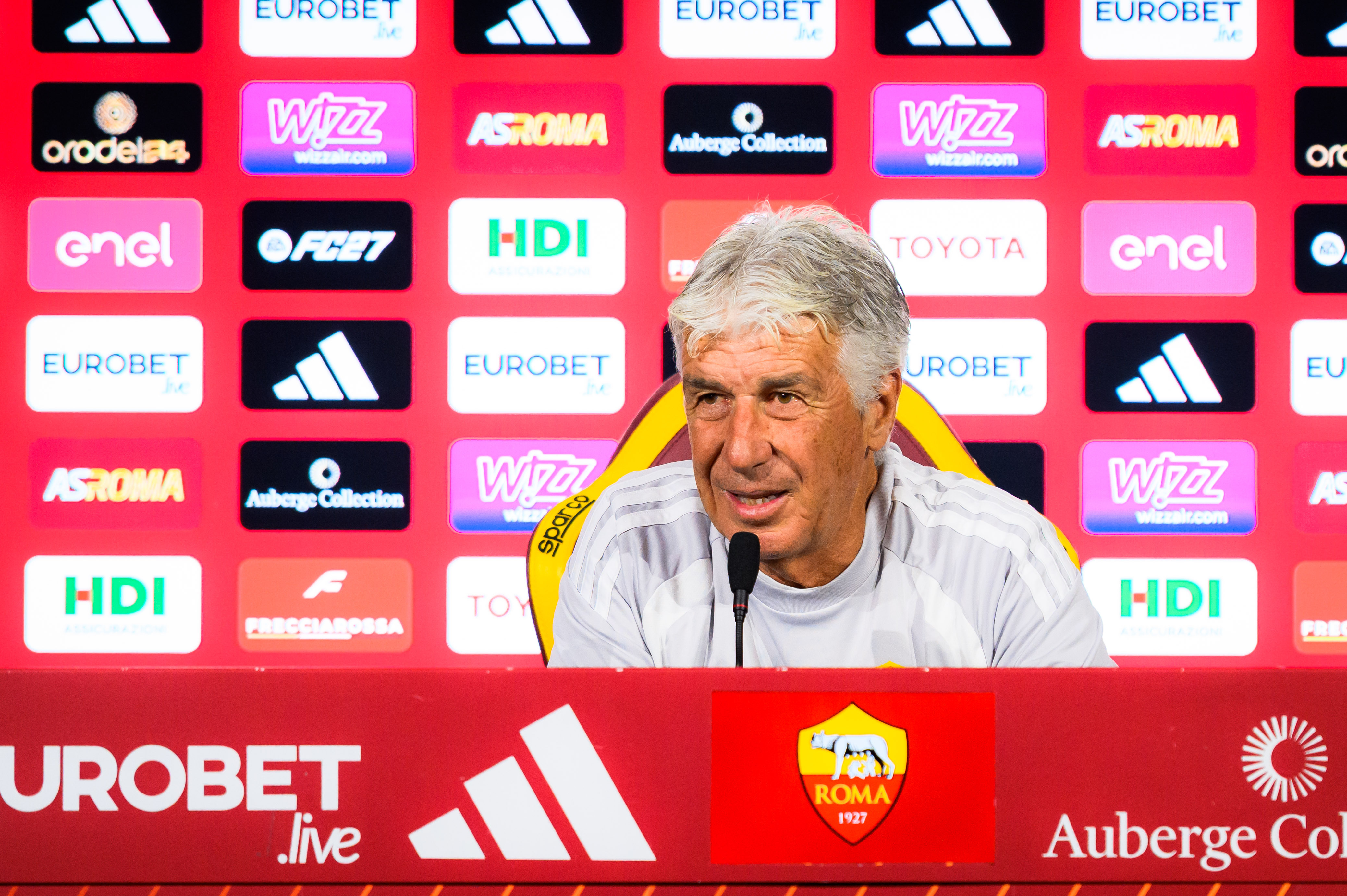 Gasperini to face media on Friday ahead of Real Madrid